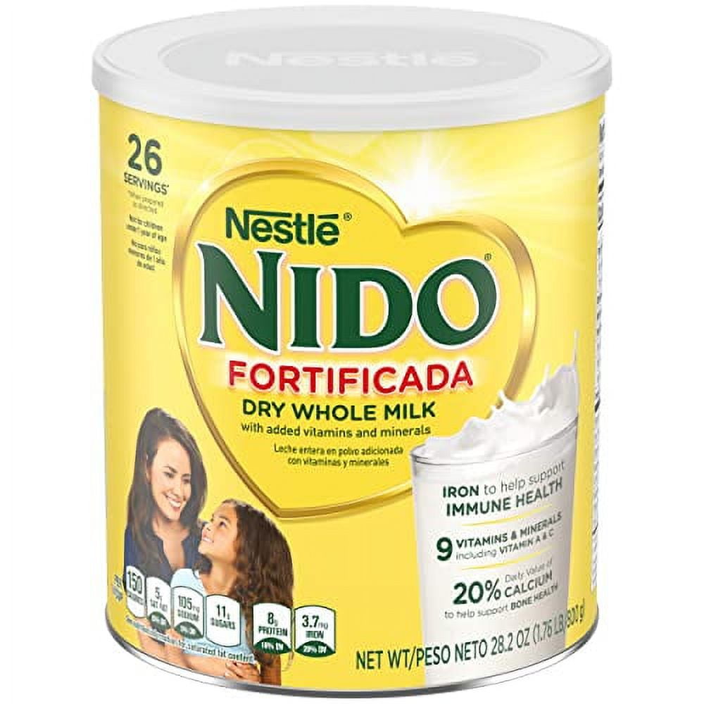 Nido Fortificada Dry Whole Milk 1.76 Pound
