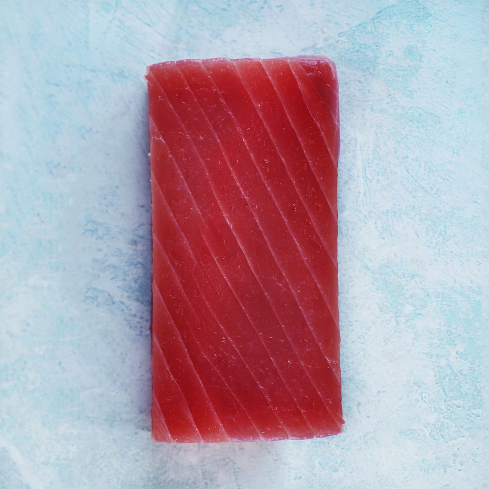 Tuna sashimi grade saku block - maguro